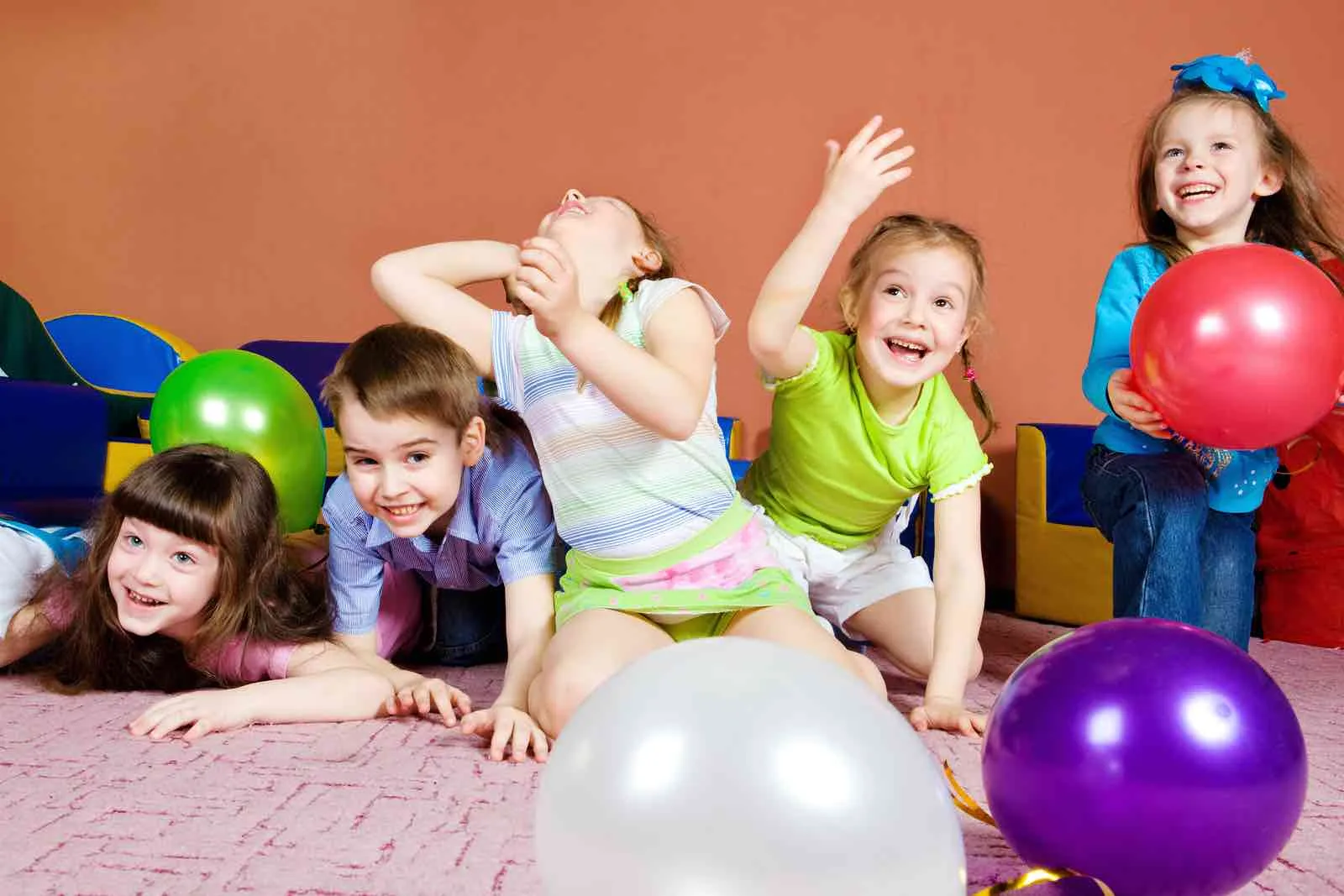 Kids in a dance class